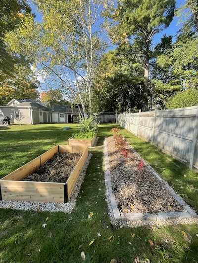 Third raised bed